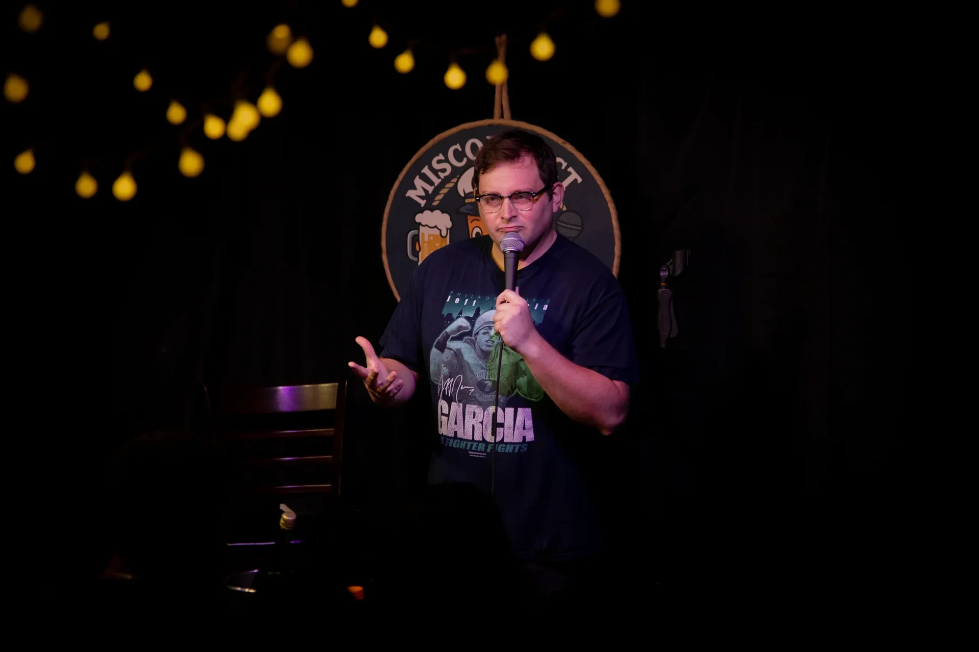 Misconduct Comedy show poster