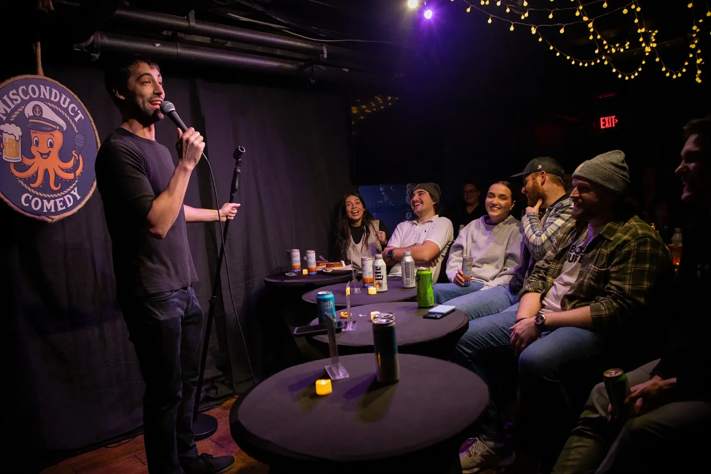 Misconduct Comedy show poster