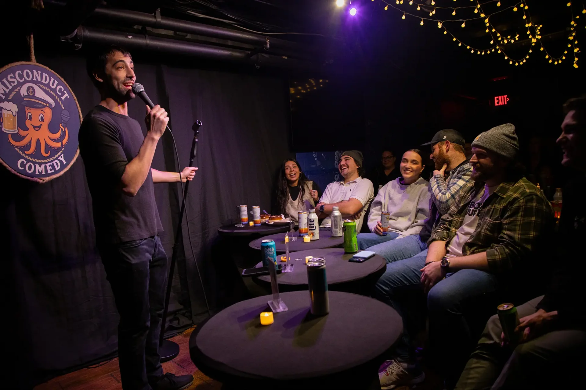 Misconduct Comedy show poster