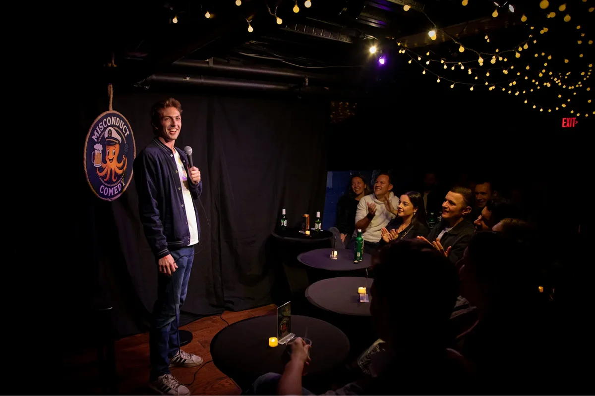 Misconduct Comedy show poster